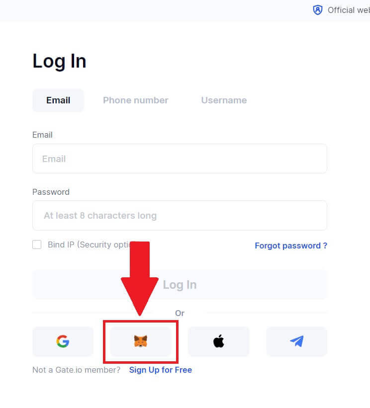 How to Sign in to Gate.io How to Sign in to Gate.io