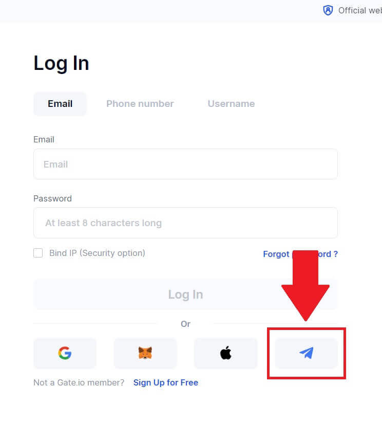 How to Sign in to Gate.io How to Sign in to Gate.io